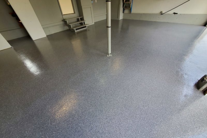 Epoxy garage floors are one of the most durable and impact-resistant finishes you can use in an area where safety and resistance to chemicals, stains, chipping, and peeling are of the utmost importance.