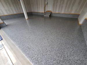 Residential epoxy flooring can be customized to be extremely durable, low yellowing, seamless, antimicrobial, slip-resistant, and chemical resistant.