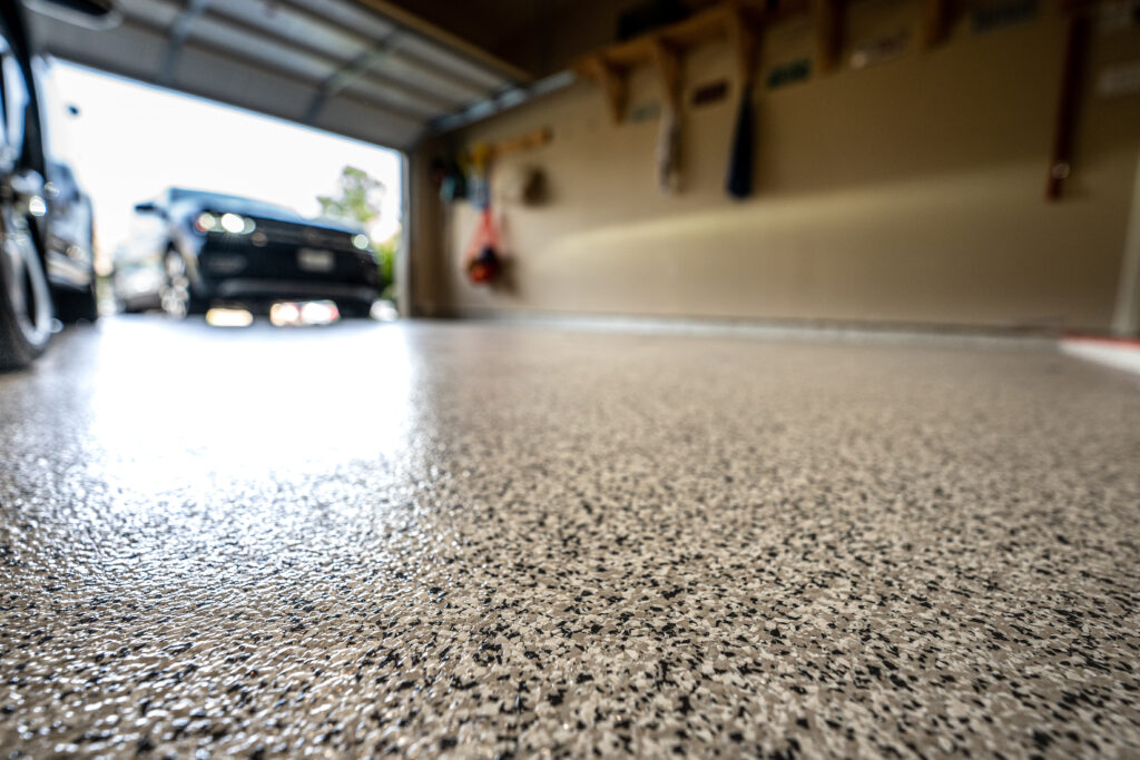 This is a picture for a blog about what epoxy flooring is good for.