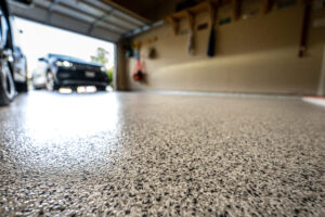 This is a picture for a blog about what epoxy flooring is good for.