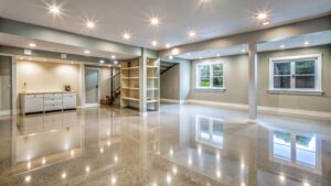 This is a picture for a blog about epoxy flooring for your basement.