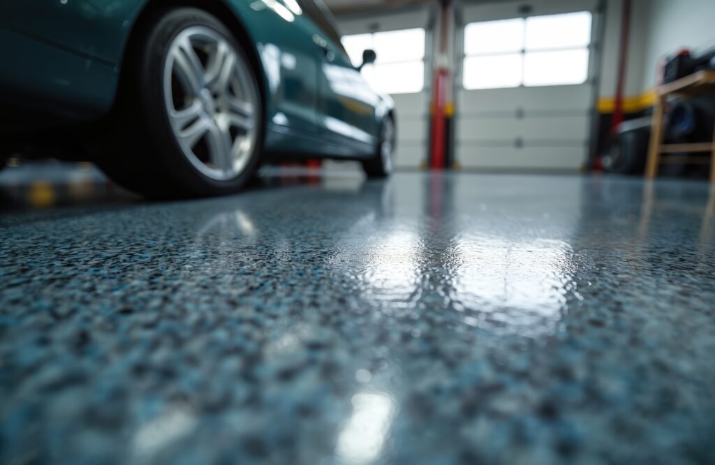 This is a blog about the benefits of installing flake epoxy.